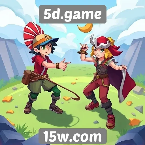 Exploração de modos de jogo disponíveis em 5d.game