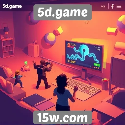 Experiência de usuário no site 5d.game